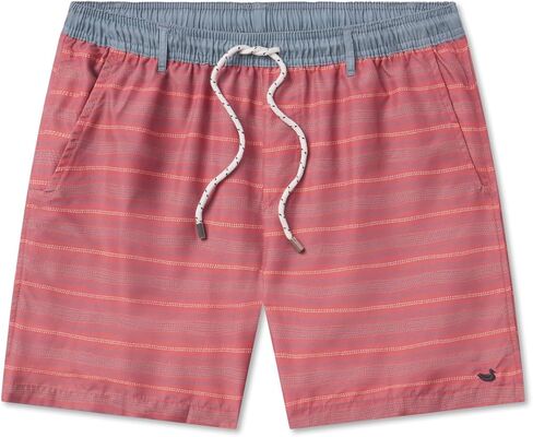 Dockside Swim Trunk - Mayan Dot, Washed Red, Large in Saudi Arabia
