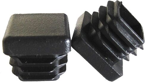 (10 Pack) - 3/4 Inch Square Tubing for Plastic Plug Cap Cover Tube Durable Chair Glide Insert Finishing Plugs in Saudi Arabia
