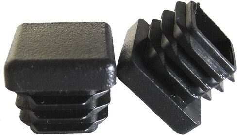 (10 Pack) - 3/4 Inch Square Tubing for Plastic Plug Cap Cover Tube Durable Chair Glide Insert Finishing Plugs in Saudi Arabia
