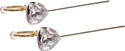 محولات حلق المرأة غير المرئية مشبك راتنج مريح على أقراط الطوق in Kuwait