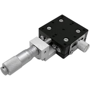 X Axis 40x40mm Trimming Platform Manual Linear Stages Bearing Sliding Table X40-L X40-C X40-R Cross Rail(X40-L) in Kuwait