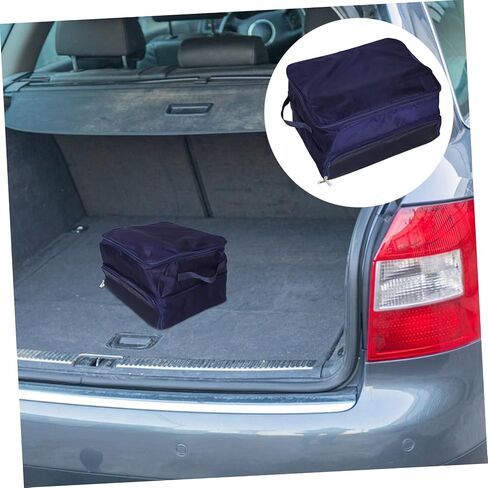 Golf Storage Bag Men Golf Shoe Bag Organizer Car Trunk Organizer Oxford Cloth Large Capacity in Saudi Arabia