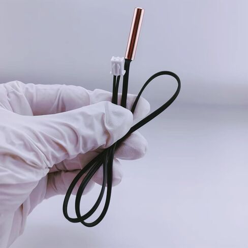 4 PCS 10K NTC Probe 15.7inch ، مستشعر درجة حرارة مكيف الهواء ، مستشعر درجة الحرارة الحساسة للنحاس لمكيف الهواء. in Kuwait