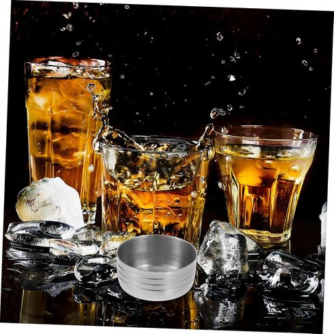 Garneck 2pcs Shaker Lids Multipurpose Wine Shaker Covers for Cocktail Bar Juice Cup in Saudi Arabia