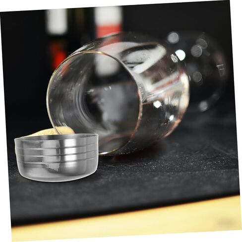 Garneck 2pcs Shaker Lids Multipurpose Wine Shaker Covers for Cocktail Bar Juice Cup in Saudi Arabia