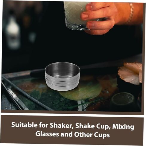 Garneck 2pcs Shaker Lids Multipurpose Wine Shaker Covers for Cocktail Bar Juice Cup in Saudi Arabia