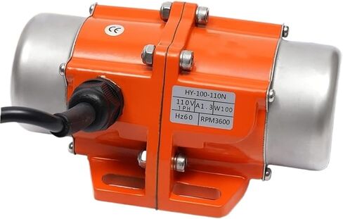 HGFLE-Ac Vibration Motor 100W Vibrating Asynchronous 110V 3600Rpm,for Shaker Table, Adjustable Eccentricity Block in Saudi Arabia