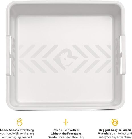 RTIC 45 QT Wheeled Ultra-Tough Cooler Dry Goods Basket Tray Insert Accessories Perfect for Organization in Saudi Arabia