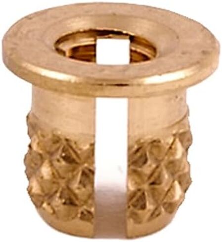 E-Z LOK Threaded Insert for Plastic Flanged Brass Thread Inserts 2-56 Pack of 50 in Saudi Arabia