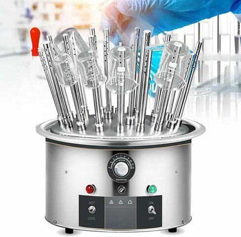 مجفف الأواني الزجاجية المختبر ، رف تجفيف الوعاء 800W مع أنابيب تجفيف 12/20/20 in Kuwait