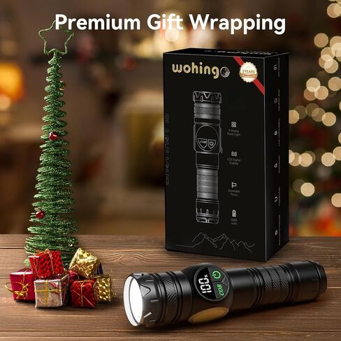 مصباح يدوي قابل لإعادة الشحن مرتفعات مصباح يدوي مصباح LED قابل للتكبير مع كوب جانبي ، ومصابيح كهربائية قوية باليد ، و linternas مقاومة للماء للتخييم في حالة الطوارئ المنزلية. in Kuwait