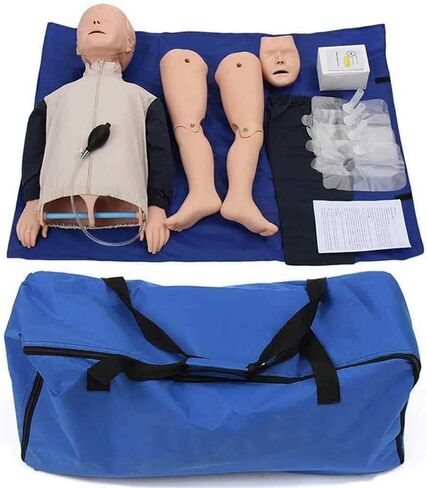 الطفل CPR Manikin - محاكاة تدريب رعاية المرضى لمهارات الإسعافات الأولية والتمريض - مثالية للتدريس الطبي والتدريب على الاستجابة للطوارئ in Kuwait