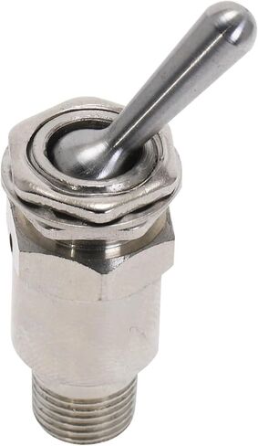 TAC-3V الهواء الهوائي الصمام الميكانيكي صمام العادم 2 الموضع 2 الطريق تشغيل/OFF M5 التبديل صمامات التبديل مع fiitting (مع تركيب 6 مم) in Kuwait