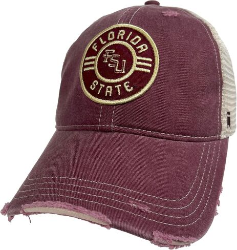 Official Collegiate Vintage Trucker Hat Adjustable Snapback - Emblem Collection in Saudi Arabia