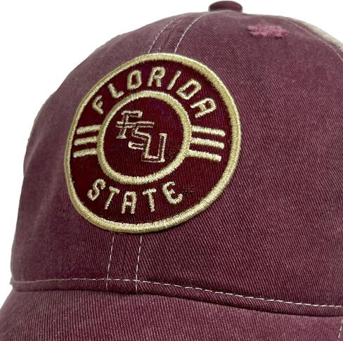Official Collegiate Vintage Trucker Hat Adjustable Snapback - Emblem Collection in Saudi Arabia