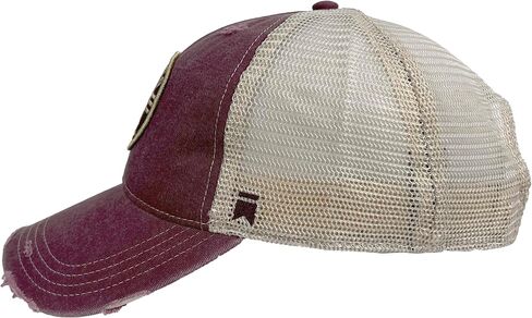 Official Collegiate Vintage Trucker Hat Adjustable Snapback - Emblem Collection in Saudi Arabia