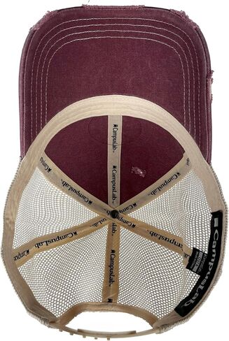 Official Collegiate Vintage Trucker Hat Adjustable Snapback - Emblem Collection in Saudi Arabia