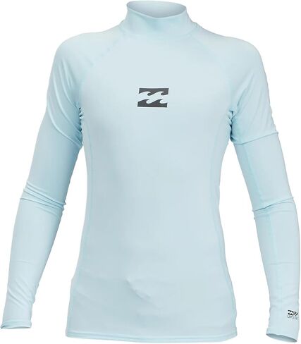 Billabong Big Boys' All Day Wave LS Rash Guard - Coastal in Saudi Arabia