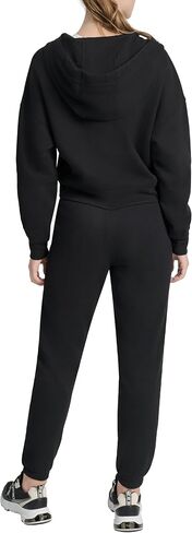 DKNY Women's Cillecone Logo Logo Hoodie sweatshirt in Saudi Arabia
