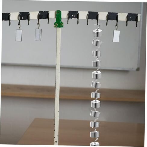 Zerodeko Lab Slotted Mass Set 50pcs 5g Weights Precision Hanger Weights for Physics Mechanics Science Educati in Saudi Arabia