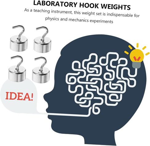 Zerodeko Lab Slotted Mass Set 50pcs 5g Weights Precision Hanger Weights for Physics Mechanics Science Educati in Saudi Arabia