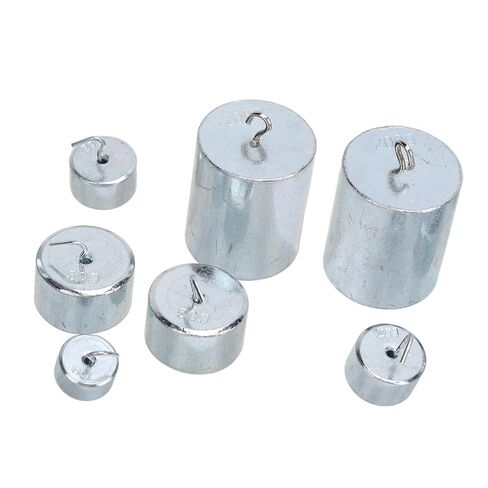 7 أجهزة كمبيوتر مدمن مخدرات مجموعة 10G 20G 50G 200G Chrome Steel Hook Weight Set لمدرسة المختبر in Saudi Arabia