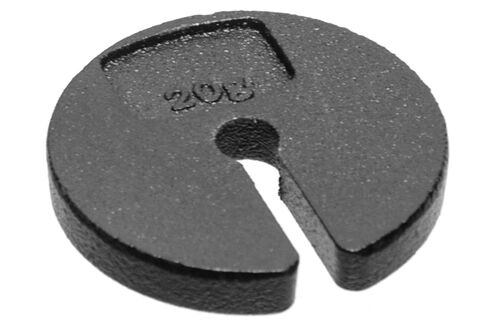 EISCO Slotted Weight, 20g - Zinc Casted - Spare or Extra Parts for Slotted Masses Sets in Saudi Arabia