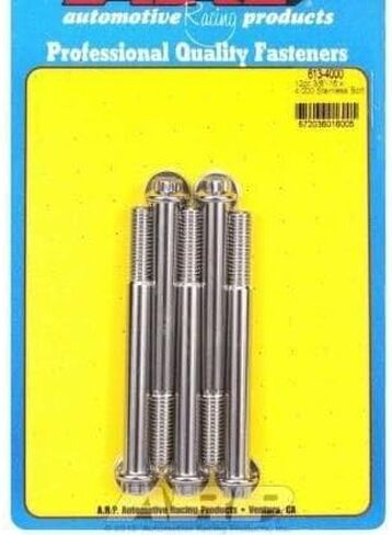 6134000 613-4000 12-Point Kit - 3/8-16 x 4.000" Long (Set of 5) 613-4000 in Saudi Arabia