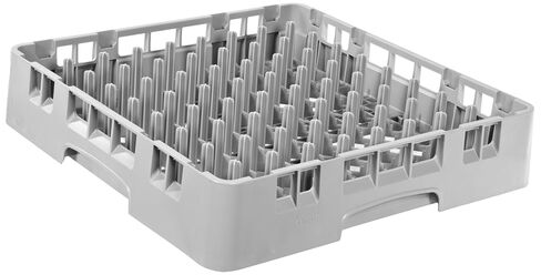 Cambro PR314 9 Rows x 9 Rows, Camrack Soft Gray Polypropylene Peg Rack without Extender in Saudi Arabia