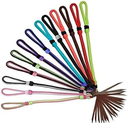 Showman مضفر حلقة معصم quirt nylon in Kuwait