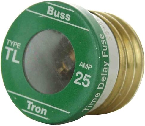 Sunlite TL25/4PK 25 AMP Edison Base Plug Fuse 4PK Cooper in Saudi Arabia