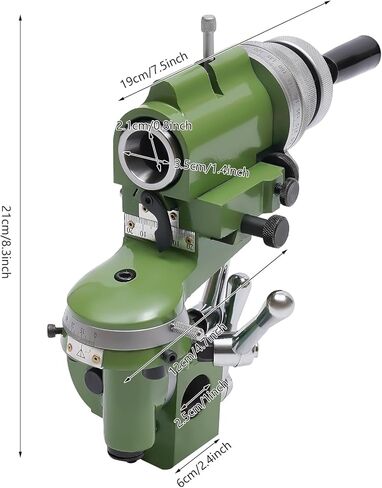 Universal Cutter Tool U2 Grinder Sharpener Holder For End Mill/Twist Drill/Lathe in Saudi Arabia