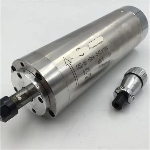 800W ER11 24000rpm 65mm spindle motor water-cooled 220V high precision in Saudi Arabia