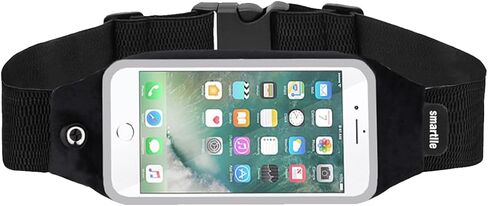 Fanny Pack Pack Running Belt Weist Phone Holder/Bag Women & Men for iPhone 15 14 13 12 11 Pro Max/XS Max/XR/X/8/7/6S Plus ، 6/SE ، for Galaxy S/Not in Kuwait