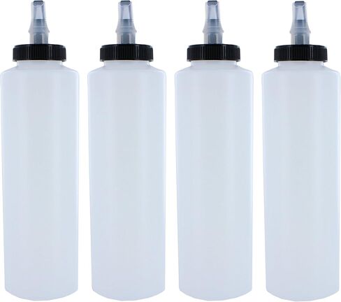 Meguiar's D9916 Dispenser Bottle, 16 ounce Capacity, 4 Pack in Saudi Arabia