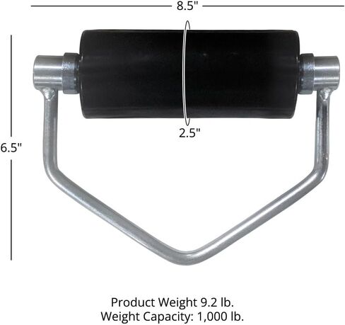 Titan Fitness 2.5" Rotating Deadlift Handle, Revolving Handle for Grip Strength, One-Handed Deadlifts, Home Garage Gym Accessory in Saudi Arabia