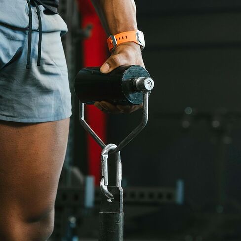 Titan Fitness 2.5" Rotating Deadlift Handle, Revolving Handle for Grip Strength, One-Handed Deadlifts, Home Garage Gym Accessory in Saudi Arabia