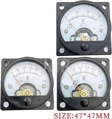 SO-45 DC Analog Voltmeter 2V-800V(75V) in Saudi Arabia