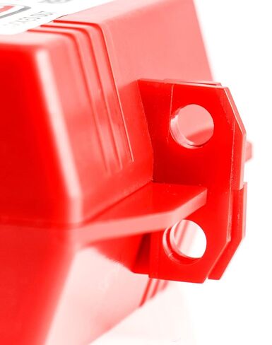 QWORK Polypropylene Plug Lockout Device for Lock Out Tag Out, Power Plug Lock Out, M Size - 110 to 125V 30A, 2 Pack in Kuwait