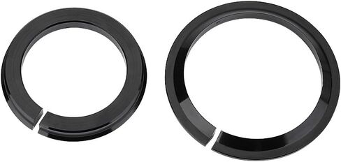 Bikes Headset Base, Aluminum Alloy Headset Base Ring, Bikes Fork Crown Race, 29.9mm 1.1in Headset Spacers Fork Open Replacement Parts for Mountain Road Bikes in Saudi Arabia