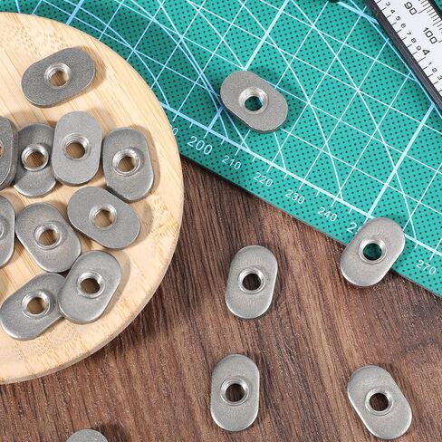 20 Pcs 1/4"-20 Threaded Centered Slide in Economy T Nuts Centered Hole Sliding T-Nuts, T Slot Accessories for 10 Series T-Track Aluminum Extrusion Profiles Rail in Saudi Arabia