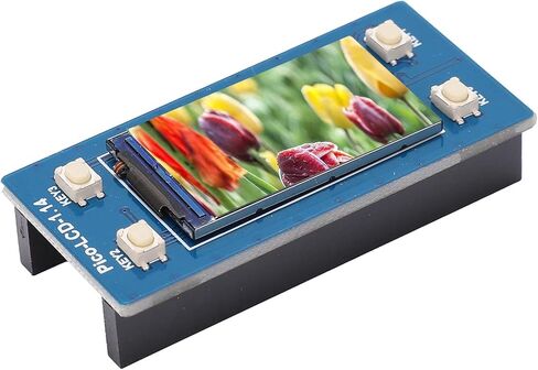 Hilitand Color Display LCD Module SPI 240 × 135 دقة لـ PICO 2.6-5.5V 1.14in مع برنامج تشغيل على متن الطائرة ، شاشة IPS ملونة ، 65 ألف ألوان ، ST7789 in Saudi Arabia