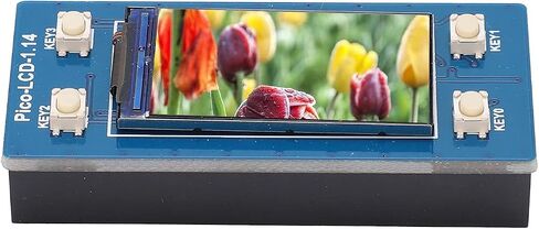 Hilitand Color Display LCD Module SPI 240 × 135 دقة لـ PICO 2.6-5.5V 1.14in مع برنامج تشغيل على متن الطائرة ، شاشة IPS ملونة ، 65 ألف ألوان ، ST7789 in Saudi Arabia