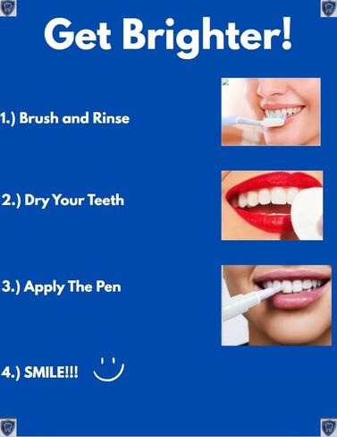 برو الفم | قلم تبييض الأسنان بين عشية وضحاها ، والتمثيل السريع ، والنتائج الفورية ، وممحاة وصمة عار الأسنان ، والاستخدام السهل ، وأسنان أكثر إشراقا في 7 أيام فقط in Kuwait
