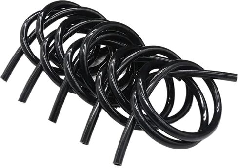 1/3/5/10m Black Silicone Tube ID 0.5~32mm Tasteless High Temperature Resistant Flexible Silicone Tubing(5 Meters,ID 7mm x OD 9mm) in Saudi Arabia