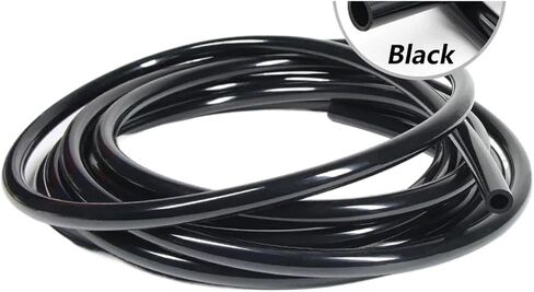 1/3/5/10m Black Silicone Tube ID 0.5~32mm Tasteless High Temperature Resistant Flexible Silicone Tubing(5 Meters,ID 7mm x OD 9mm) in Saudi Arabia