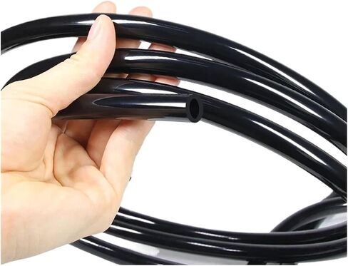 1/3/5/10m Black Silicone Tube ID 0.5~32mm Tasteless High Temperature Resistant Flexible Silicone Tubing(5 Meters,ID 7mm x OD 9mm) in Saudi Arabia