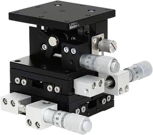 Micrometer Linear Stage Manual Disclue Platform XYZ AXIS 25/40/60 مم (LD40 سم) in Saudi Arabia