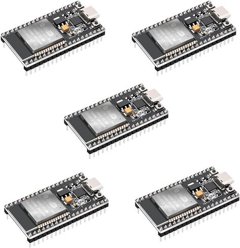3PCS ESP Development Board, LUIRSAY ESP DevKit with 2.4GHz WiFi + Bluetooth Dual Core, CP2102 Chip, ESP USB-C Port, Support AP/STA/AP+STA, for Arduino IDE (38Pin) in Saudi Arabia