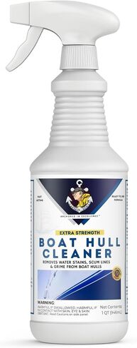 Captain Don's Boat Hull Cleaner-صيغة من الدرجة البحرية لإزالة بقعة المياه وتنظيف البقع من الألياف الزجاجية-لا بد من تنظيف القوارب in Saudi Arabia